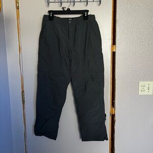 REI dark gray zip off hiking pants